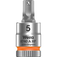 Wera 8740 A HF Zyklop Bit/dop-combinatie met Vasthoudfunctie met 1/4" Aandrijving, 5.0 x 28 mm - 1 stuk(s) - 05003335001 - thumbnail