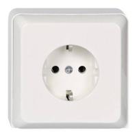 ELSO stopcontact 515114 1-voudig 16A RENOVATIE zuiver wit 1 stuk(s) - thumbnail