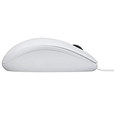 Logitech B100 Muis USB Optisch Wit 3 Toetsen 800 dpi Logitech B100 Muis USB Optisch Wit 3 Toetsen 800 dpi
