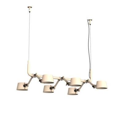 Tonone Bolt 6-pack Pendant Hanglamp - Creme Wit