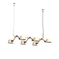 Tonone Bolt 6-pack Pendant Hanglamp - Creme Wit - thumbnail