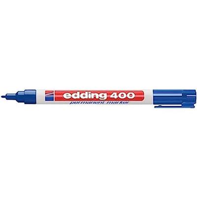 Edding Permanentmarker | blauw | streepbreedte 1 mm ronde punt | 10 stuks - 4-400003 4-400003 Edding Permanentmarker | blauw | streepbreedte 1 mm ronde punt | 10 stuks - 4-400003 4-400003