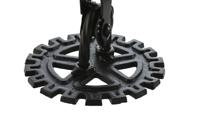 Tafelklok Home ESPRIT Wit Zwart Zilverkleurig - thumbnail