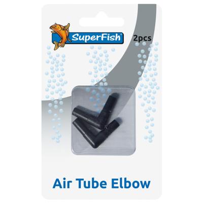 Luchtslang Elleboog 2 Stuks aquaria Superfish - Superfish