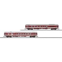 MiniTrix 15692 MiniTrix 15692 N set van 2 personenrijtuigen Grand-comfort van de SNCF - thumbnail