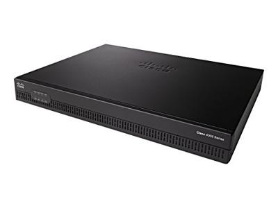 Cisco ISR 4321 ISR4321-V/K9 Unided-COMMUNICATIONS-Bundle, Rackmontage, zwart