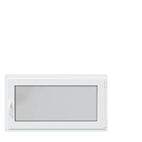 Kelderraam RISOR 110x60 cm draaikiep-draai DIN rechts antraciet - thumbnail