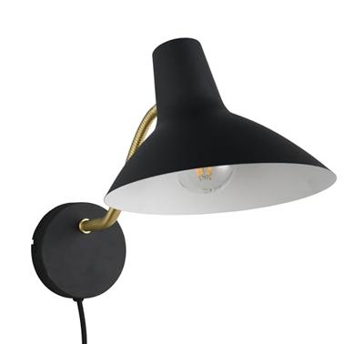 Trio Lees wandlampTraveller zwart - 263470180