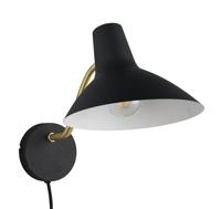 Trio Lees wandlampTraveller zwart - 263470180 - thumbnail