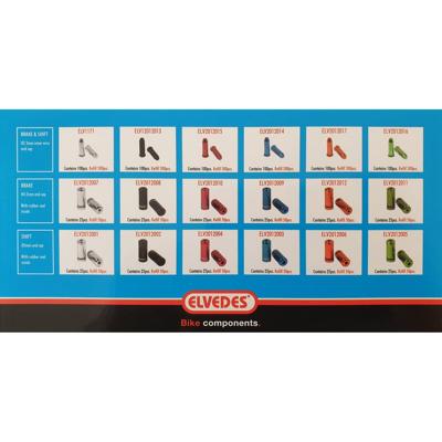 Elvedes Kabeleindnippel antirafel Elvedes Kabeleindnippel antirafel