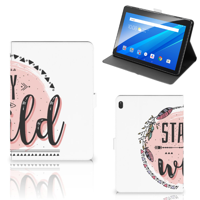 Lenovo Tab E10 Hippe Tablet Hoes Boho Stay Wild - thumbnail
