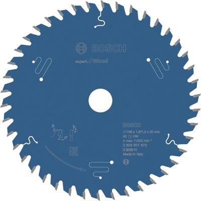 Bosch Accessories 2608901872 2608901872 Cirkelzaagblad Aantal tanden: 42 1 stuk(s)