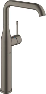 Opzetwastafelmengkraan GROHE Essence New Xl-Size Hoog Gladde Body Hard Graphite Geborsteld Opzetwastafelmengkraan GROHE Essence New Xl-Size Hoog Gladde Body Hard Graphite Geborsteld