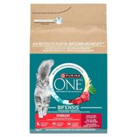 PURINA One Sterilcat Rich in beef - droog kattenvoer - 3kg - thumbnail