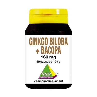 SNP Ginkgo biloba met bacopa 60 Vegetarische capsules