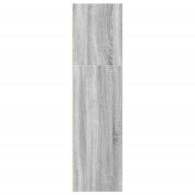 Boekenkast 40x30x114 cm bewerkt hout grijs sonoma eikenkleurig Boekenkast 40x30x114 cm bewerkt hout grijs sonoma eikenkleurig