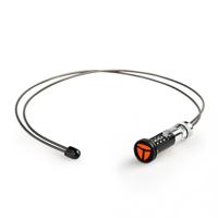 Lenklock cijfer-kabelslot "". steering lock pay cable l for mounting in the handl - thumbnail