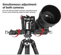 Sunwayfoto Double Gimbal Head incl. QR plate - thumbnail