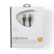 Cat 6 F/UTP-netwerkkabel | RJ45 (8P8C) male - RJ45 (8P8C) male | 10 m | Antraciet - thumbnail