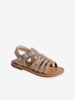 Open kindersandalen kleutercollectie goud - thumbnail