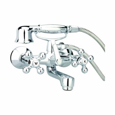 Schutte ELK tweegreepskraan bad | chroom 33530