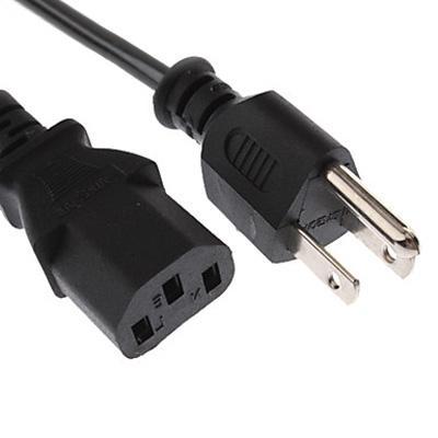 Universele vs 3 Prong AC stroomkabels voor Desktop Computer Printer controleren Plug kabel lengte: 1.2m