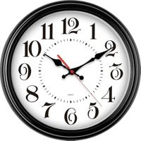 EUROTIME 80882-05 Wandklok Kwarts 31 cm Zwart - thumbnail