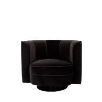 Lounge Fauteuil Flower - Black - thumbnail