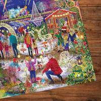 Intro Gibsons kerst puzzel enchanted christmas 1000 stukjes - thumbnail