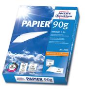 Avery-Zweckform PAPIER 90 Premium Quality Paper 2563 Printpapier, kopieerpapier DIN A4 90 g/m² 500 vellen Wit - thumbnail