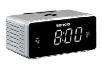 Lenco cr-550 klokradio zilver - thumbnail