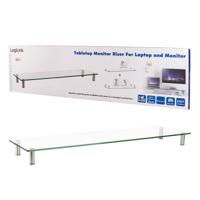 LogiLink BP0060 Monitorverhoging Aantal monteerbare displays: 1 Display(s) Transparant In hoogte verstelbaar - thumbnail