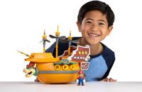 Super Mario Deluxe Playset - Bowser's Airship - thumbnail