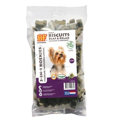 BIOFOOD 3 IN 1 HONDENKOEKJES BLAF & RELAX MINI 200 GR