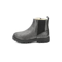 Leren meisjesboots Groofit KICKERS® grijs - thumbnail