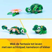 LEGO creator 31377 schildpad met waterlelie - thumbnail