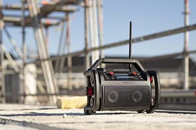 Perfectpro RP2 ROCKPRO Bouwradio Oplaadbaar DAB+ Bluetooth - thumbnail