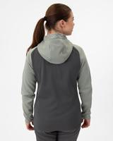 JAKO 6824D Jas Met Kap Iconic Dames - Anthra Light/Mintgroen/Zachtgrijs - 42 - thumbnail