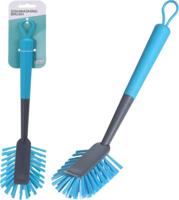Soellaart Afwasborstel Pp Grijs/Turquois - thumbnail