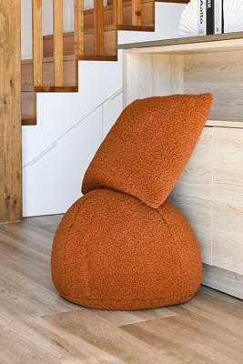 Kussen Home ESPRIT Terra cotta Boho 50 x 50 x 40 cm