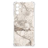 Samsung Galaxy M13 4G | M23 Anti-Shock Hoesje Marmer Beige - thumbnail