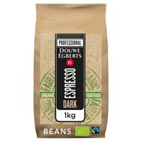 Douwe Egberts koffiebonen Espresso Dark Roast, bio & fairtrade, pak van 1 kg - thumbnail
