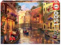 Educa - Puzzle 1500 - Sunset in Venice (80-17124) - thumbnail