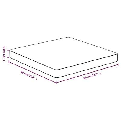 Tafelblad 60x60x4 cm bamboe