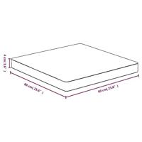 Tafelblad 60x60x4 cm bamboe - thumbnail