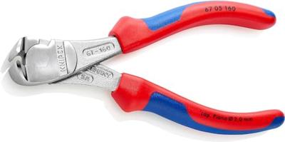 Knipex 67 05 160 67 05 160 Werkplaats Kracht-voorsnijder Met facet 160 mm