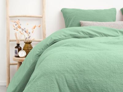 RoyalTextile - Teddy Dekbedovertrek - Roze - 140 x 220