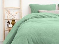 RoyalTextile - Teddy Dekbedovertrek - Roze - 140 x 220 - thumbnail