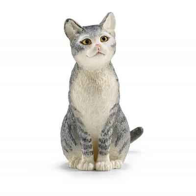 Schleich Speelfiguur Kat Zittend