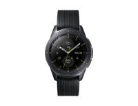Samsung Galaxy Watch, ronde Bluetooth smartwatch voor Android, draaibare lunette, fitnesstracker, 42 mm, duurzame batterij, zwart (Duitse versie) - thumbnail